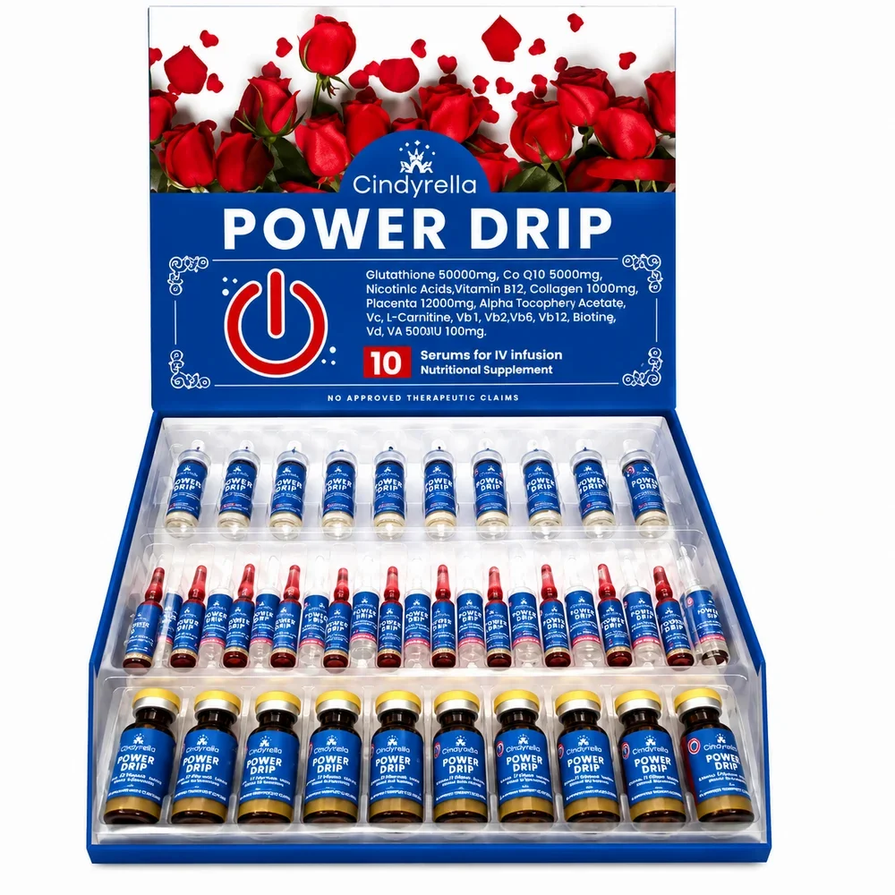 Cindyrella Power Drip Glutathione Skin Whitening Injection (10 Sessions)